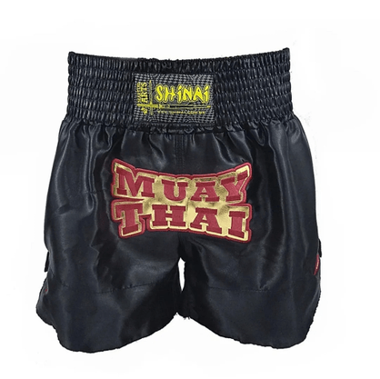 Shorts Muay Thai Shinai Preto