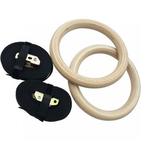 Argola Olímpica De Madeira Kallango