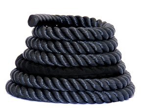 Corda Naval 40mm Polietileno Preta 10 Metros