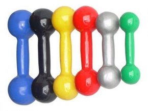 Kit Halter Emborrachado 1kg à 10kg - Par