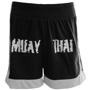 Shorts Muay Thai Preto Kanxa