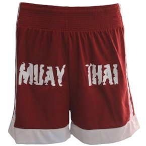 Shorts Muay Thai Vermelho Kanxa